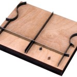 Steel Rule Die using Wood Die Board - Small Presentation Folder Die