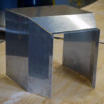 Laser Cut and Metal Formed 18 Gauge Stainless Steel Hopper Cover