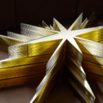 Laser Cut 1/8" Gold Mirror Acrylic Stars