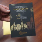 Laser Cut Card Stock Paper Invitation
